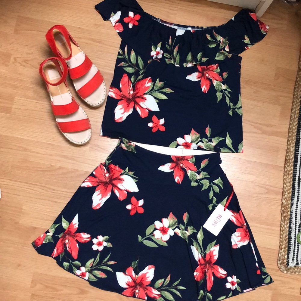 Two piece Floral Set
